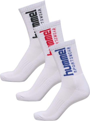 Hummel Hummel Long Socks Hml3-Pack Erwachsene in WHITE
