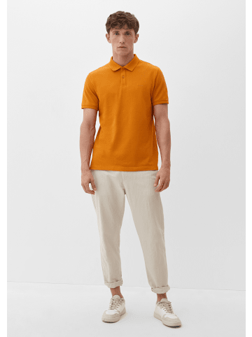 s.Oliver Polo-Shirt kurzarm in Orange