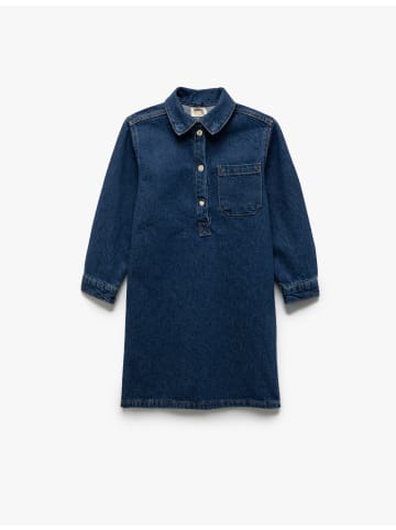 KOTON Kleid in Mittel Indigo