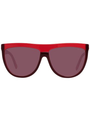 Pucci Frauen Sonnenbrille Oval Burgundisch
