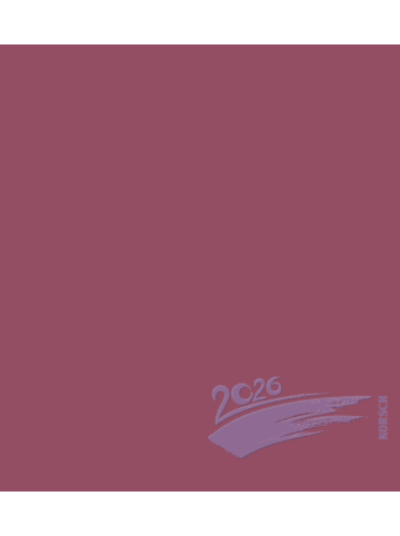 Korsch Kalender - Foto-Malen-Basteln Bastelkalender bordeaux 2026