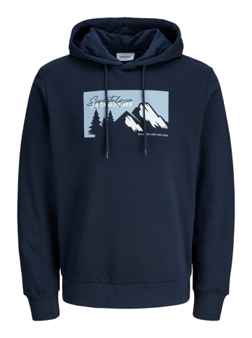 Jack & Jones Hoodie 'Sun' in dunkelblau