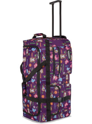 normani Reisetasche mit 3 Rollen 80 Liter in Eule