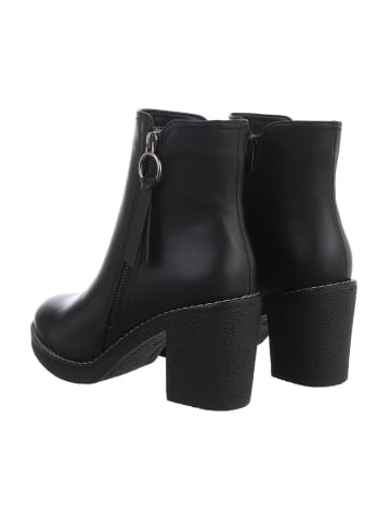 Ital-Design Stiefelette in Schwarz