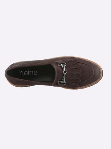 Heine Slipper in braun