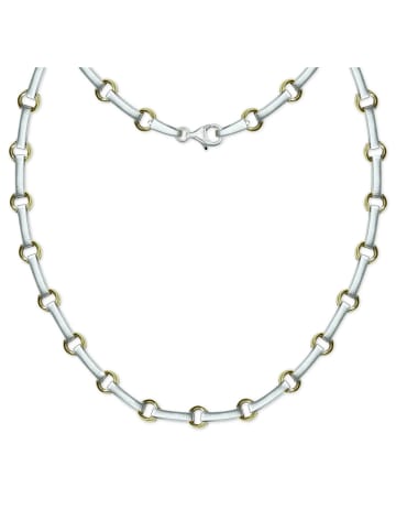 SilberDream Halskette Silber 925 Sterling Silber, vergoldet (Gelbgold 333) ca. 45cm