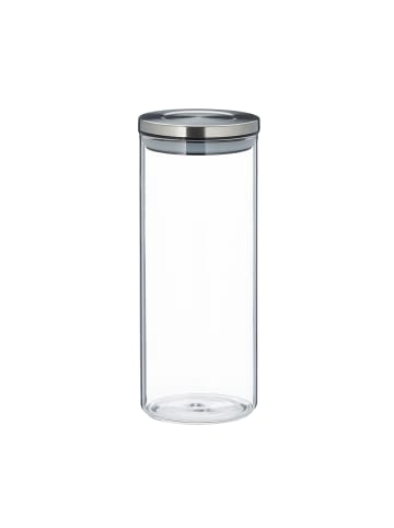 relaxdays 3x Vorratsglas in Transparent - 1,5 l