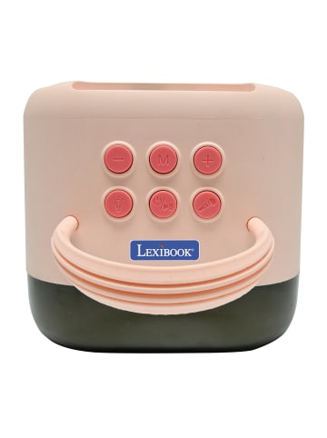LEXIBOOK® Rosa Bluetooth®-Karaoke mit 2 kabellosen Mikrofonen
