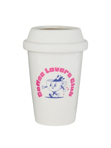 Butlers Vase COFFEE LOVER in Weiß
