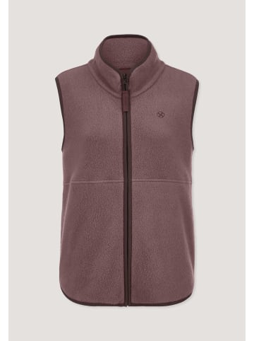 Hessnatur Weste in rosébraun