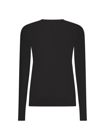 NORWAY 1963 Schwarzer Viskose-Pullover
