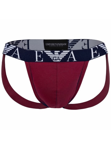 Emporio Armani Jockstrap 2er Pack in Marine/Burgund