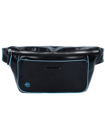 Piquadro Blue Square Gürteltasche Leder 29 cm in black