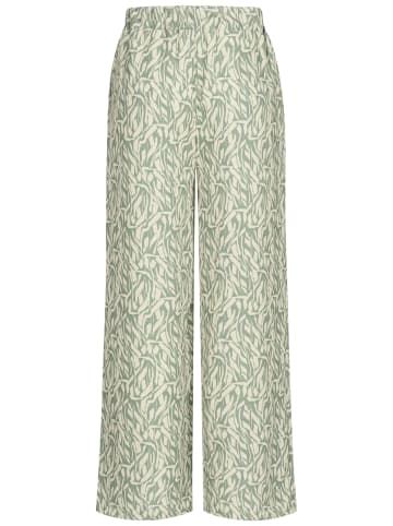 Cloud5ive Cloud5ive Summer Pants with aop leaf print in green