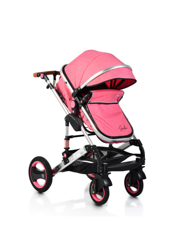 Moni Kinderwagen Gala in rosa