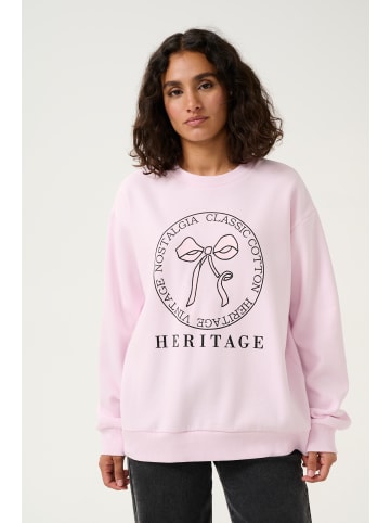 Kaffe Sweatshirt KAellen Loose fit in Lilac Snow