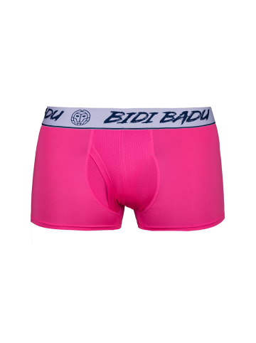 BIDI BADU Max Basic Boxer Short - neon green in pink