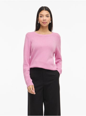Vila Strickpullover in Opera Mauve