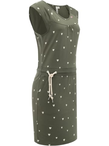 ragwear Sommerkleid Penelope Hearts YOUMODO in Dark Olive