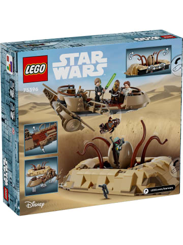 LEGO Star Wars 75396 Wüsten-Skiff und Sarlacc-Grube