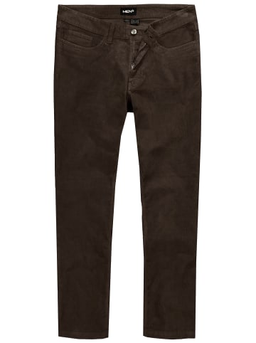 Men Plus Chino in braungrau