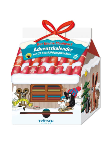 Trötsch Trötsch Der kleine Maulwurf Adventskalender Haus mit 24 Minibüchern |...