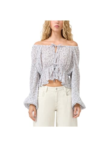 Q/S designed by Langarmbluse in creme