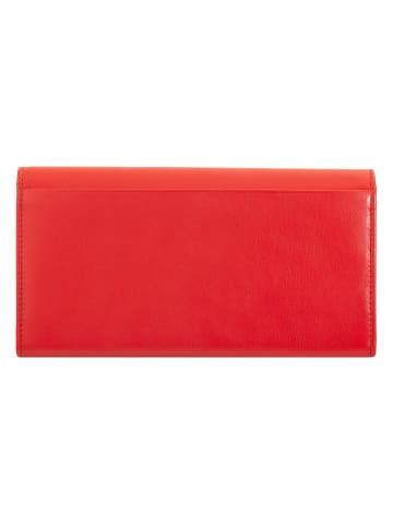 DuDu Gandia Geldbörse RFID Schutz Leder 19 cm flame red