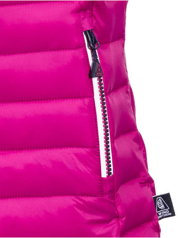 Wind Sportswear Wind Sportswear Steppweste Lombok Kapuze in sangria