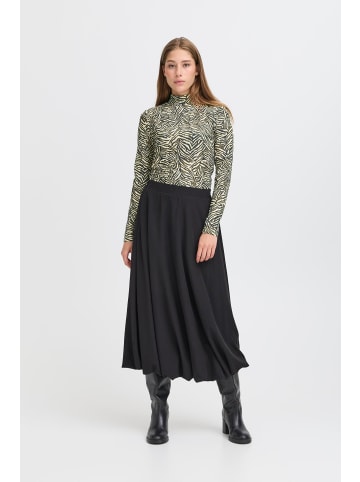 ICHI Jersey-Rollkragen langarm IHLAVA Slim fit in GRAPHIC ANIMAL