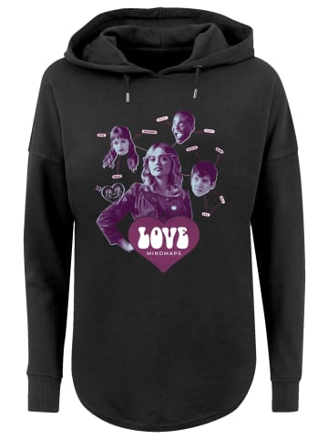 F4NT4STIC Oversized Hoodie Sex Education Love Mindmaps Netflix TV Series in schwarz