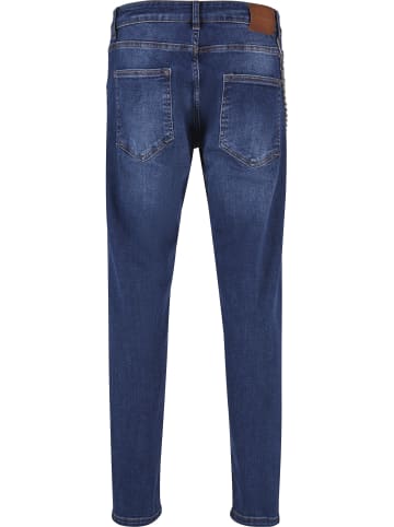 2Y Premium Tapered Jeans in blue