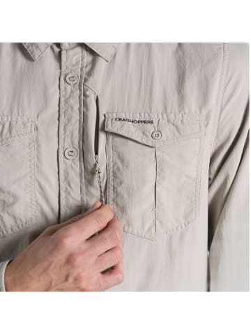 Craghoppers Hemd NosiLife Adventure LS II in Parchment
