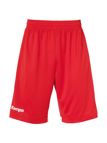 Kempa Shorts PLAYER LONG SHORTS in rot/weiß