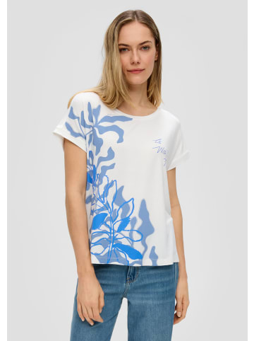 s.Oliver T-Shirt in 02D0_creme