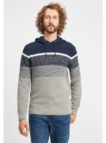 BLEND Strickpullover BHCedral 20712234ME Strickpulli aus Grobstrick in mittelblau