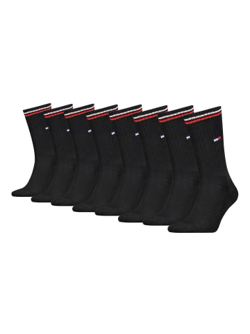 Tommy Hilfiger Socken TH UNI TJ SOCK 8P ICONIC in Schwarz