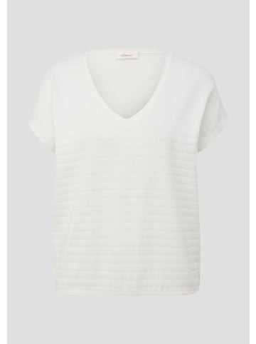 s.Oliver T-Shirt in 0210_ecru