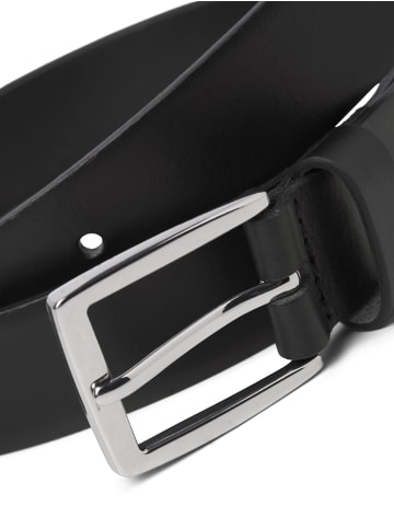 Jack & Jones Ledergürtel in Black