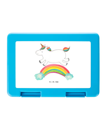 Mr. & Mrs. Panda Snackbox Einhorn Regenbogen ohne Spruch in Weiß