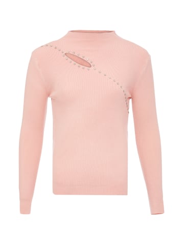 bling bling by leo Damen Strickpullover in Rosa