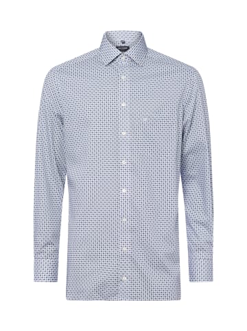 OLYMP Hemd in weiß blau