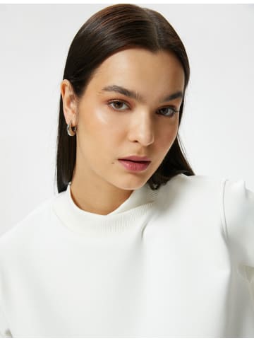 KOTON Sweatshirt in Ekru