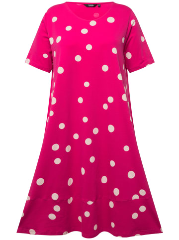 Ulla Popken Midikleid in fuchsia pink