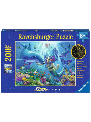 Ravensburger Puzzle 200 Teile Leuchtendes Unterwasserparadies 8-99 Jahre in bunt