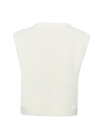 Marie Lund Weste in ecru - 0002