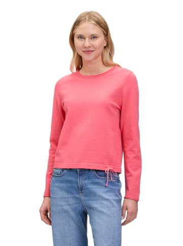 CARTOON Strickpullover mit Rundhalsausschnitt in Calypso Coral