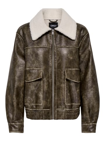 ONLY Blousonjacke in Chocolate Martini