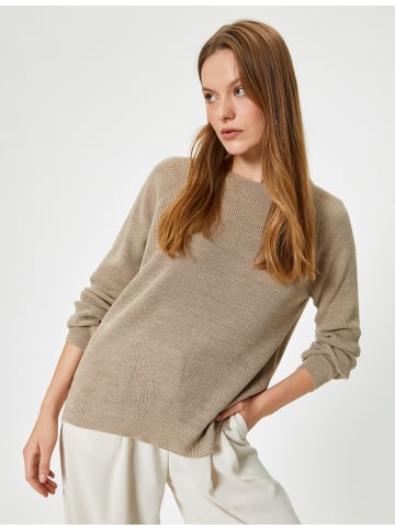 KOTON Sweater in Hellbraun