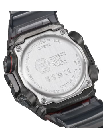 Casio G-Shock Classic Bluetooth Herrenuhr Schwarz/Rot